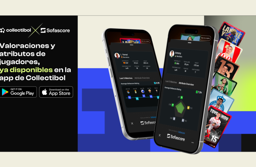 Nueva portada 11 La startup deportiva Collectibol se alía con Sofascore para acelerar su crecimiento internacional